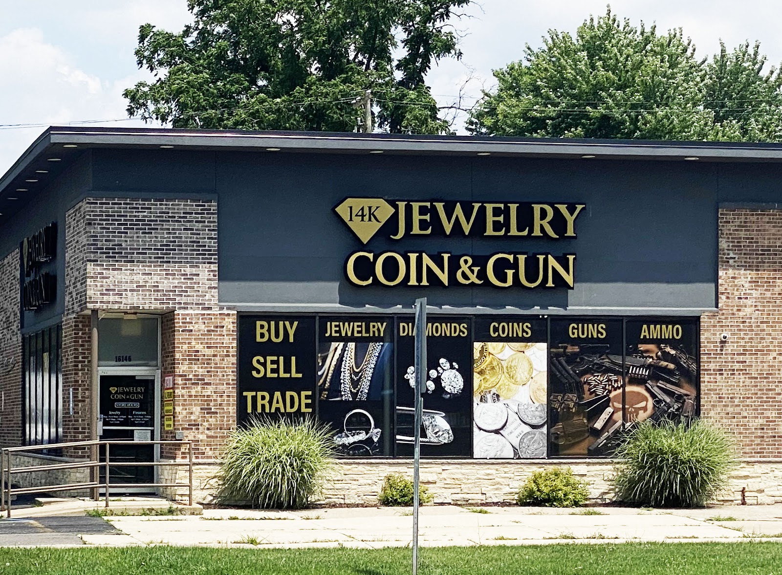 14K Jewelry, Coin & Gun — photo